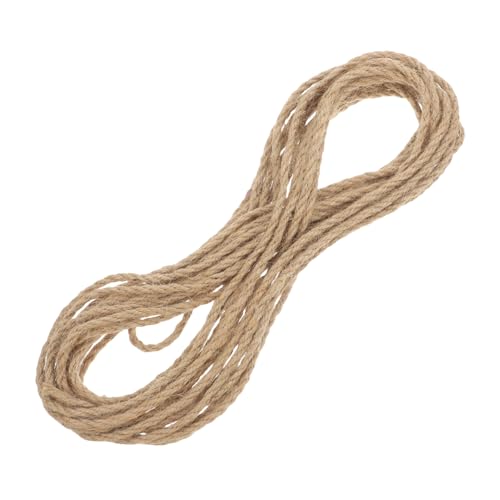 ORFOFE Natürliche Sisal Katzenseil Dickes Strapazierfähiges DIY Kratzbaum Zubehör für Katzen Flexibel Montierbar Kratzfest für Babykatzen und Katzenkrallenpflege von ORFOFE