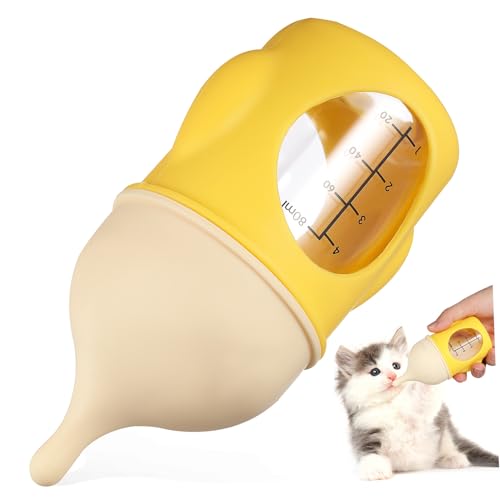 ORFOFE Neugeborene Haustier Milchflasche mit Ergonomischem Griff und Anti verschütt ventil Klare Messanzeige für Präzises Füttern von Welpen und Kätzchen Wiederverwendbare ORFOFE Neugeborene Haustier Milchflasche mit Ergonomischem Griff und Anti verschütt ventil Klare Messanzeige für Präzises Füttern von Welpen und Kätzchen Wiederverwendbare von ORFOFE