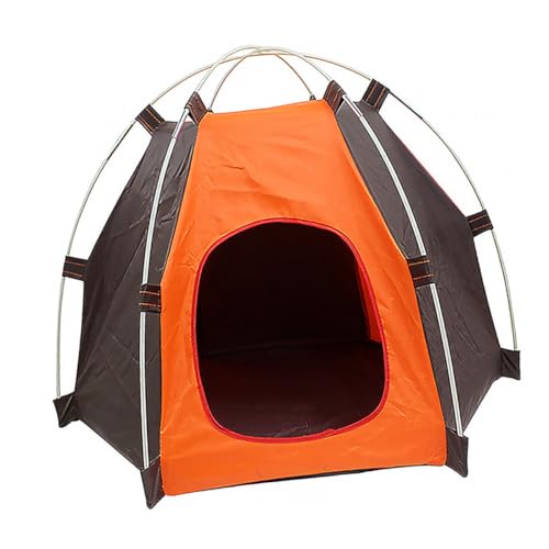 ORFOFE Outdoor Haustierzelt Faltbar aus Oxford Atmungsaktiv und Robust Sonnenschutz Katzen und Hundezelt für Kleine Hunde und Katzen Leichter Schutz für Draußen ORFOFE Outdoor Haustierzelt Faltbar aus Oxford Atmungsaktiv und Robust Sonnenschutz Katzen und Hundezelt für Kleine Hunde und Katzen Leichter Schutz für Draußen von ORFOFE