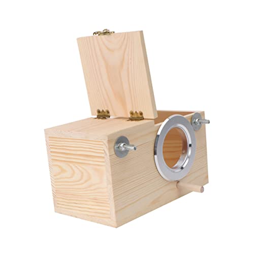 ORFOFE Vogelnest Für Papageien - Vogelhaus Aus Holz - Papageienzuchtkasten - - Außen- Und Innendekoration ORFOFE Vogelnest Für Papageien - Vogelhaus Aus Holz - Papageienzuchtkasten - - Außen- Und Innendekoration von ORFOFE