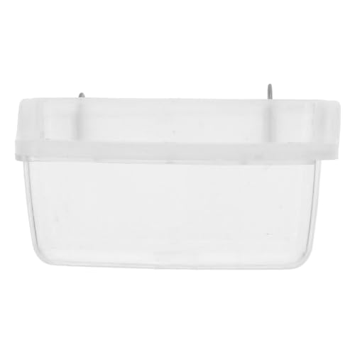 ORFOFE Parrot Feeder Bowl Spritzsicherer Futterspender für Vögel Hängeschale mit Haken für Wasser und Futter für Wellensittiche Nymphensittiche und Andere Käfigvögel ORFOFE Parrot Feeder Bowl Spritzsicherer Futterspender für Vögel Hängeschale mit Haken für Wasser und Futter für Wellensittiche Nymphensittiche und Andere Käfigvögel von ORFOFE