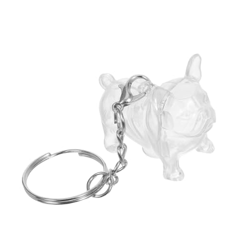 ORFOFE Pet Memorial Hair Box Schlüsselanhänger Sichere Aufbewahrung von Haustierhaaren Hundeförmiges Andenken für Hunde Katzenbesitzer Vielseitig Nutzbare Erinnerungsschmuck Langlebige von ORFOFE