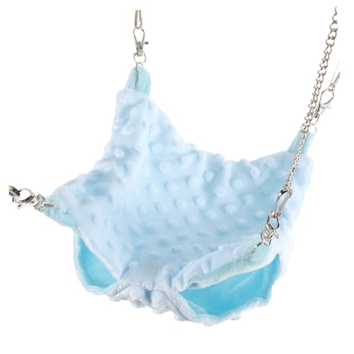 ORFOFE Squirrel Nest Hängender Schlafsack Für Haustiere Wärmendes Zweilagiges Design Blau Geeignet Für Kleine Tiere Wie Eichhörnchen Hamster Und Mehr Einfach Zu Reinigen Installieren ORFOFE Squirrel Nest Hängender Schlafsack Für Haustiere Wärmendes Zweilagiges Design Blau Geeignet Für Kleine Tiere Wie Eichhörnchen Hamster Und Mehr Einfach Zu Reinigen Installieren von ORFOFE