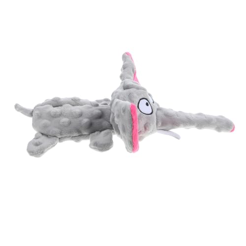 ORFOFE Plüsch-Elefant Quietschspielzeug Für Hunde Mit Knisterpapier Für Interaktives Spielen Und Kauen ORFOFE Plüsch-Elefant Quietschspielzeug Für Hunde Mit Knisterpapier Für Interaktives Spielen Und Kauen von ORFOFE