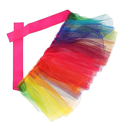 ORFOFE Hund Tutu Kleid Für Kleine Hunde Bunte Regenbogen Tüll Kostüm Mit Halsband Für Sommerfeste Hochzeiten Und Fotoshootings Bequem Und Atemaktiv Für Ihren Vierbeinigen Freund ORFOFE Hund Tutu Kleid Für Kleine Hunde Bunte Regenbogen Tüll Kostüm Mit Halsband Für Sommerfeste Hochzeiten Und Fotoshootings Bequem Und Atemaktiv Für Ihren Vierbeinigen Freund von ORFOFE