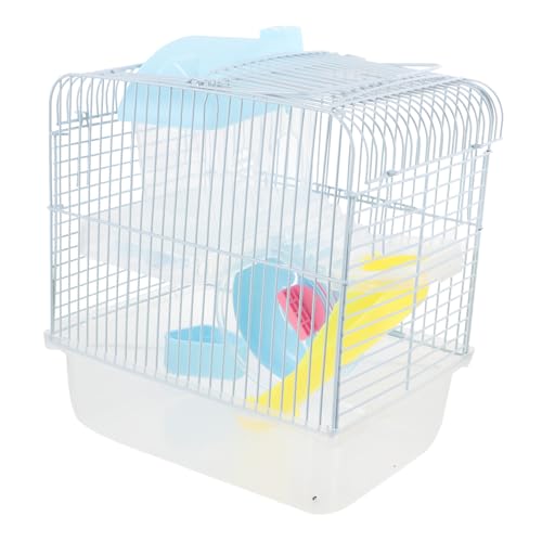 ORFOFE Zwerghamsterkäfig Hamsterkäfige Mäusekäfig Für Hausmäuse Großer Rattenkäfig Kleiner Haustierkäfig Mit Trinkflaschen Laufrädern Und Futternäpfen Abnehmbarer Kunststoffwanne Zur Einf ORFOFE Zwerghamsterkäfig Hamsterkäfige Mäusekäfig Für Hausmäuse Großer Rattenkäfig Kleiner Haustierkäfig Mit Trinkflaschen Laufrädern Und Futternäpfen Abnehmbarer Kunststoffwanne Zur Einf von ORFOFE