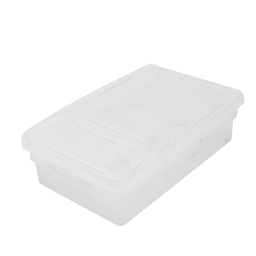 ORFOFE Reptilien Inkubationsbox aus Kunststoff Fächer Transparente Brüterbox für Schildkröteneier Eidechsen und Geckos Umweltfreundliches Material zur Beobachtung von ORFOFE