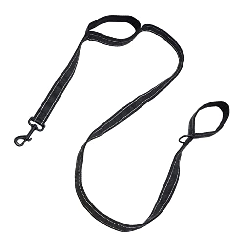 ORFOFE Hundeleine Doppellagigem Verstärktem Nylon Mit Reflektierenden Elementen Für Große Hunde Mit Zwei Für Outdoor-aktivitäten Und Sicheres Training von ORFOFE