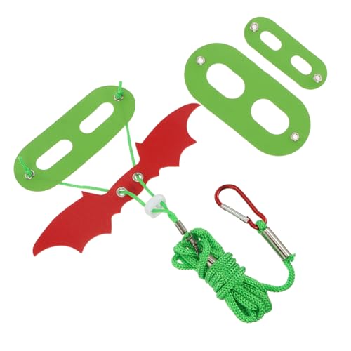 ORFOFE Bearded Dragon Geschirr Set Mit Lederflügeln Verstellbare Leine Für Reptilien Für Ausflüge Und Tägliche Inklusive Zubehör Und Hängematte Lizard Accessory Set von ORFOFE
