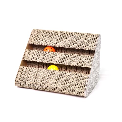 ORFOFE Stabile Kratzpappe Für Katzen Mit Catnip Premium Kratzpad Karton Interaktives Spielzeug Für Kätzchen Schützt Krallen Und Fördert Kratzverhalten ORFOFE Stabile Kratzpappe Für Katzen Mit Catnip Premium Kratzpad Karton Interaktives Spielzeug Für Kätzchen Schützt Krallen Und Fördert Kratzverhalten von ORFOFE