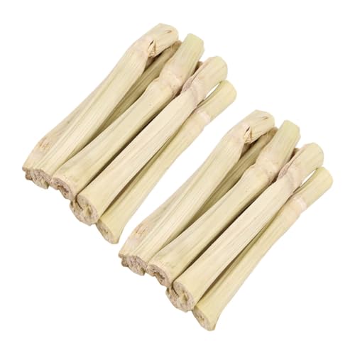 ORFOFE Sweet Bamboo Chew Sticks für Kaninchen Meerschweinchen Chinchillas Hamster Zahnpflege aus Sicherem Naturholz für Kleine Nager Langlebig und Leicht zu Reinigen von ORFOFE