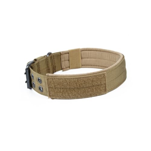 ORFOFE Starkes Sicheres Hundehalsband Mit Metallschnalle 5-stufige Einstellung Nylon Für -mittel-groß von ORFOFE