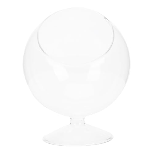 ORFOFE Transparente Micro landschaftsflasche aus Hochborosilikat Glas Kreativer Pflanzbehälter für Wasserpflanzen Rundes Ø Dekorativ für Zuhause Hotel und Restaurant ORFOFE Transparente Micro landschaftsflasche aus Hochborosilikat Glas Kreativer Pflanzbehälter für Wasserpflanzen Rundes Ø Dekorativ für Zuhause Hotel und Restaurant von ORFOFE