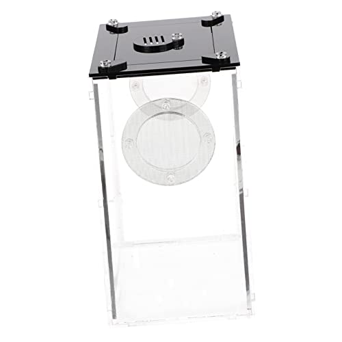 ORFOFE Transparente Reptilienbox aus Robustem für Schlangen Eidechsen und Spinnen Sicht zu Reinigen Terrarium für Reptilienhaltung Sicht Langlebig ORFOFE Transparente Reptilienbox aus Robustem für Schlangen Eidechsen und Spinnen Sicht zu Reinigen Terrarium für Reptilienhaltung Sicht Langlebig von ORFOFE