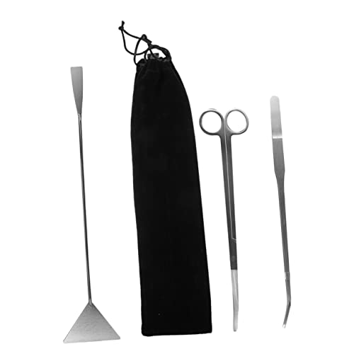 ORFOFE Aquarium-Set Pinzette Schere Pflanzenzange Zum Reinigen des Aquariums Und Zum Trimmen Von Pflanzen ORFOFE Aquarium-Set Pinzette Schere Pflanzenzange Zum Reinigen des Aquariums Und Zum Trimmen Von Pflanzen von ORFOFE