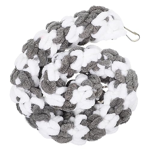ORFOFE Kletterseil-Spielzeug Tragbares Ratten-verschleißspielzeug Meerschweinchen-käfig-zubehör Hamster-zubehör Gewebtes Spielzeug Grau/weiß Für Kleintiere ORFOFE Kletterseil-Spielzeug Tragbares Ratten-verschleißspielzeug Meerschweinchen-käfig-zubehör Hamster-zubehör Gewebtes Spielzeug Grau/weiß Für Kleintiere von ORFOFE