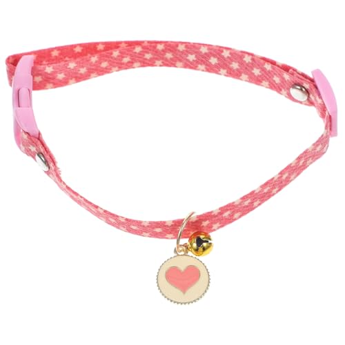 ORFOFE Verstellbares Halsband Für Haustiere Und Kätzchen Glockenhalsband Leicht Und Atmungsaktiv Hautfreundlich ORFOFE Verstellbares Halsband Für Haustiere Und Kätzchen Glockenhalsband Leicht Und Atmungsaktiv Hautfreundlich von ORFOFE