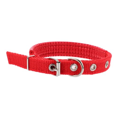ORFOFE Verstellbares Haustierhalsband Weichem Polyester Mit Glöckchen Komfortables Und Langlebiges Katzen Und Hundehalsband Für Kleine Haustiere Leuchtendem von ORFOFE