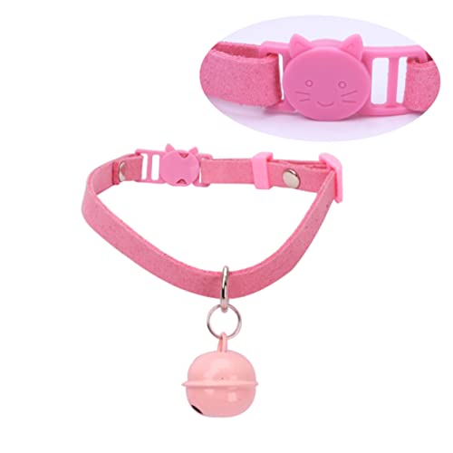 ORFOFE Einzigartiges Katzenhalsband Aus Pp-Material Mit Glöckchen Bequeme Passform Für Und Welpen Zufälliger Stil von ORFOFE