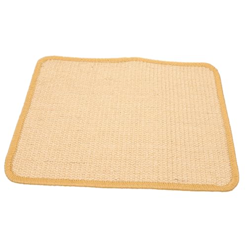 ORFOFE Vielseitige Haushalts kratzmatte aus Verschleißfestem Sisal für Katzen und Kätzchen Schützendes Kratzbrett zum Nagelschleifen und Möbelerhalt Langlebiges Indoor von ORFOFE