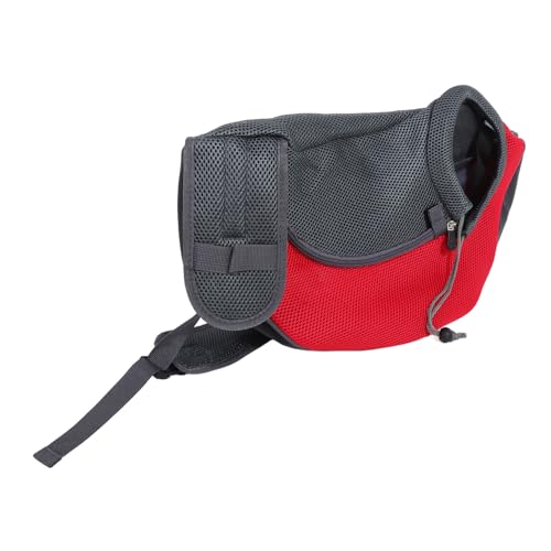 ORFOFE Stylische -Tragetasche Für Kleine Hunde Und Katzen Atmungsaktive Sling-Tragetasche Für Outdoor- Verstellbar Und Für Unterwegs von ORFOFE