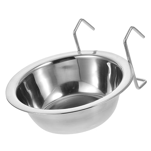 ORFOFE Multifunktionaler Wasserspender für Vögel große Kapazität Futternapf für Vögel aus Edelstahl für den Käfig ORFOFE Multifunktionaler Wasserspender für Vögel große Kapazität Futternapf für Vögel aus Edelstahl für den Käfig von ORFOFE