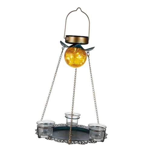 ORFOFE Hängender Vogelfutterspender Mit Tablett Solarbetriebenes Vogelbad Outdoor Wildtier-futterstation ORFOFE Hängender Vogelfutterspender Mit Tablett Solarbetriebenes Vogelbad Outdoor Wildtier-futterstation von ORFOFE
