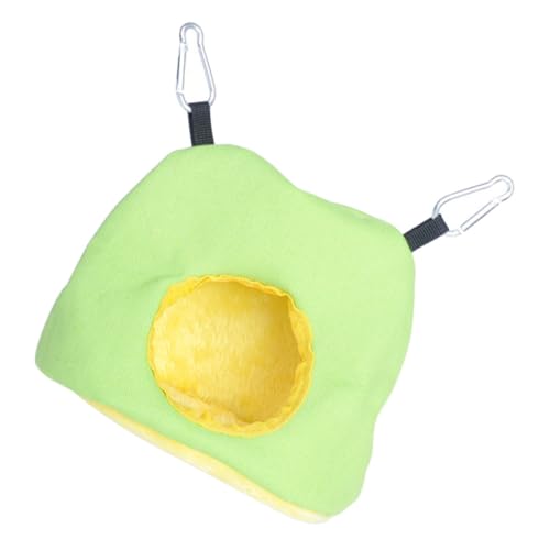 ORFOFE Vogelhängematte Kuscheliges Vogelbett aus Winterwarmes Plüschnest für Papageien Kleintiere S und Bequem Farblich Sortiert als Schlaf Ruheplatz Zufällige Farbe Zufällige Farbe ORFOFE Vogelhängematte Kuscheliges Vogelbett aus Winterwarmes Plüschnest für Papageien Kleintiere S und Bequem Farblich Sortiert als Schlaf Ruheplatz Zufällige Farbe Zufällige Farbe von ORFOFE