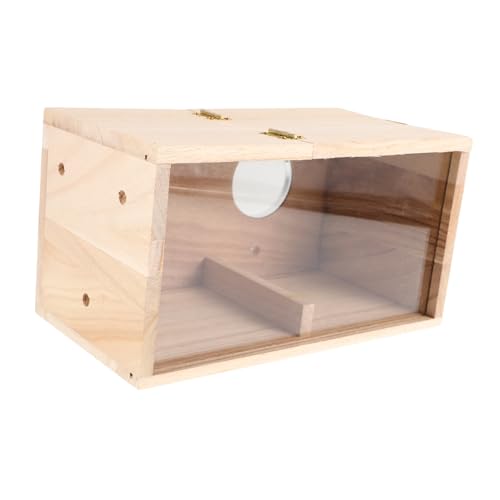 ORFOFE Parakeet Nesting Box Und Outdoor Vogelhaus Für Wellensittiche Und Kleine Vögel Robust Und Dekorativ Für Garten Fördert Natürliche Brutgewohnheiten ORFOFE Parakeet Nesting Box Und Outdoor Vogelhaus Für Wellensittiche Und Kleine Vögel Robust Und Dekorativ Für Garten Fördert Natürliche Brutgewohnheiten von ORFOFE