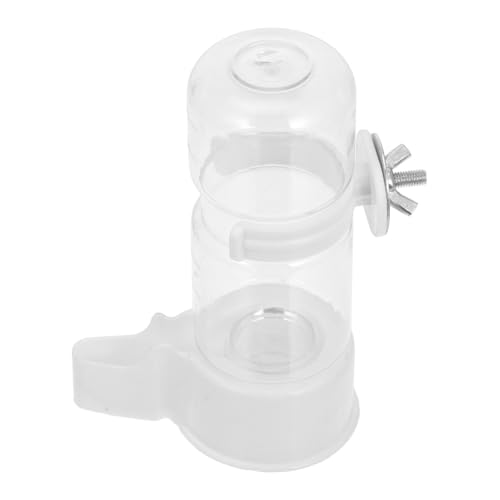 ORFOFE Innovativer Sittich-Wasserspender Papagei-Vogelkäfig-Zubehör kein Durcheinander Vogel-Wasser-Futternapf von ORFOFE