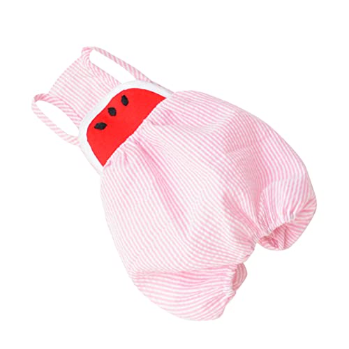 ORFOFE Schlinge-Hose für Haustiere mit Wassermelonen-Streifenmuster bequemer Hunde-Overall für Party Kleid Foto-Requisiten Größe L Rosa ORFOFE Schlinge-Hose für Haustiere mit Wassermelonen-Streifenmuster bequemer Hunde-Overall für Party Kleid Foto-Requisiten Größe L Rosa von ORFOFE