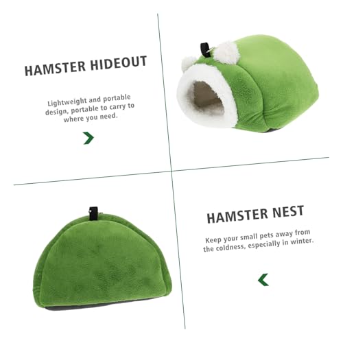ORFOFE Weiches Warmes Hamsterbett aus Baumwolle Kleines Kuschelhäuschen für Kaninchen und Kleintiere Langlebiges Haustiernest als Schlafhöhle und Versteck für Kleine Nager und ORFOFE Weiches Warmes Hamsterbett aus Baumwolle Kleines Kuschelhäuschen für Kaninchen und Kleintiere Langlebiges Haustiernest als Schlafhöhle und Versteck für Kleine Nager und von ORFOFE