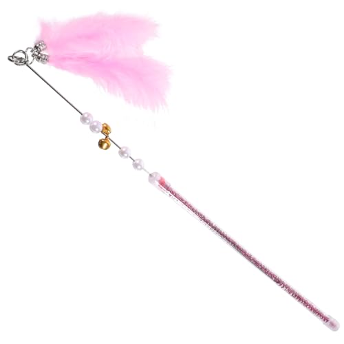 ORFOFE Bunte Fransen Katze Glocke Perle Spielzeug Strass Interaktive Kätzchen Teaser Pet Supplies ORFOFE Bunte Fransen Katze Glocke Perle Spielzeug Strass Interaktive Kätzchen Teaser Pet Supplies von ORFOFE