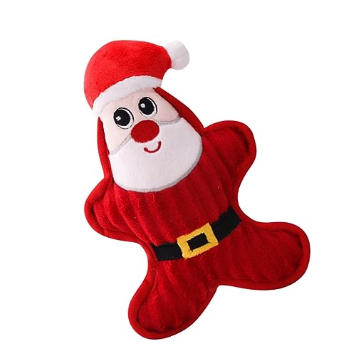 ORFOFE Welpen-beißspielzeug Hundekauspielzeug Weihnachten Für Hunde Weihnachtsmann-Stil von ORFOFE