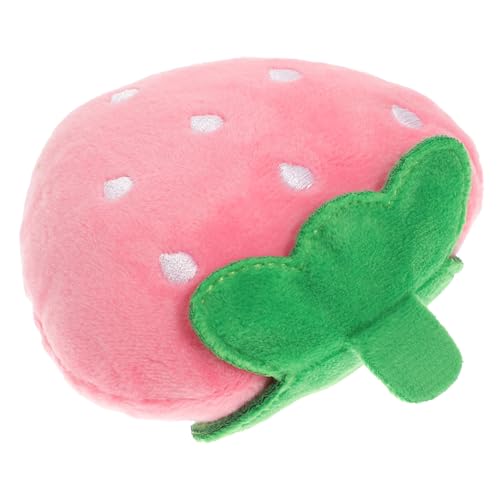 ORFOFE Kuscheltier Für Hunde üsch Mit Geräuschfunktion Interaktive Kaustücke Für Welpen Und Katzen Erdbeerdesign Zufällige Farbe ORFOFE Kuscheltier Für Hunde üsch Mit Geräuschfunktion Interaktive Kaustücke Für Welpen Und Katzen Erdbeerdesign Zufällige Farbe von ORFOFE
