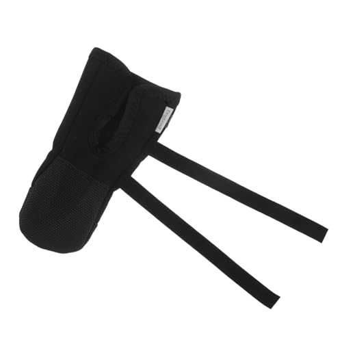 ORFOFE wasserdichte Fußabdeckung Für Haustiere Hundesocken Für Wunden Hundesocken Für Kleine Hunde wasserdichte Hundelschuhe Hundeschuhe Zum Lecken Greiferhundschuhe Polyester Schwarz von ORFOFE