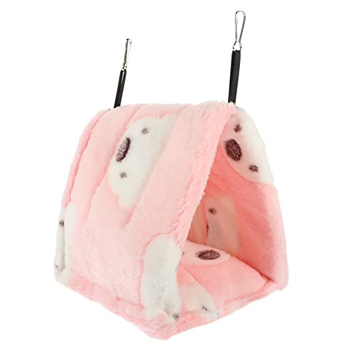 ORFOFE Ruhebett Für Chinchillas Ruhebett Für Hamster Warmes Nest Schlafnest Für Meerschweinchen 22 X 21 cm Versteck Für Haustiere Weiches Material von ORFOFE