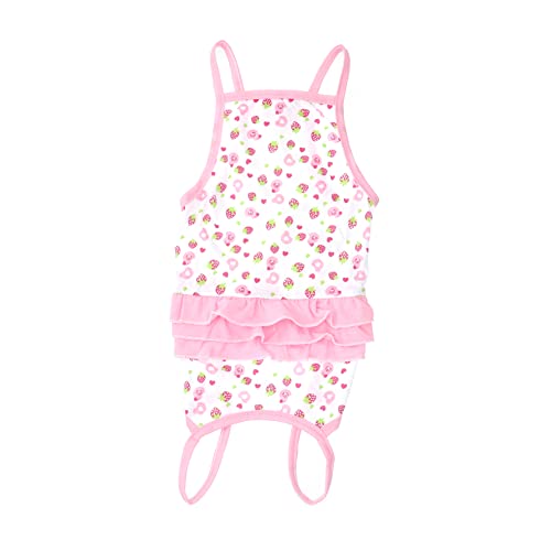 ORFOFE Sommer-Haustierkleidung Hunderock Haustier-Klammerrock Welpenrock komplett aus Baumwolle Hundekleid modisch Rosa M ORFOFE Sommer-Haustierkleidung Hunderock Haustier-Klammerrock Welpenrock komplett aus Baumwolle Hundekleid modisch Rosa M von ORFOFE