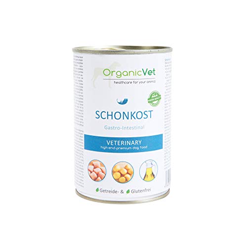 OrganicVet Hund Nassfutter Veterinary Schonkost, 6er Pack (6 x 400 g) von Inscape Data