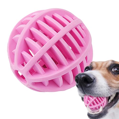 ORTUH Gummibälle zum Spielen für Hunde, Hundeball Quietschend Unzerstörbar, Zahnreinigung Welpen Kauspielzeug Haustier-Trainingsball, Hund, interaktiver Hundeball für Kätzchen, Hunde, Haustiere von ORTUH
