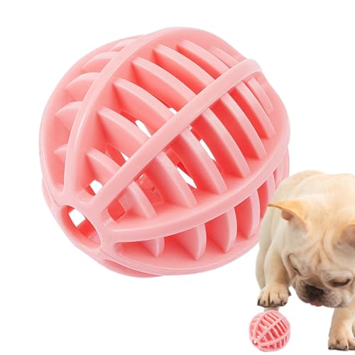 ORTUH Gummibälle zum Spielen für Hunde, Hundeball Quietschend Unzerstörbar, Zahnreinigung Welpen Kauspielzeug Haustier-Trainingsball, Hund, interaktiver Hundeball für Kätzchen, Hunde, Haustiere von ORTUH