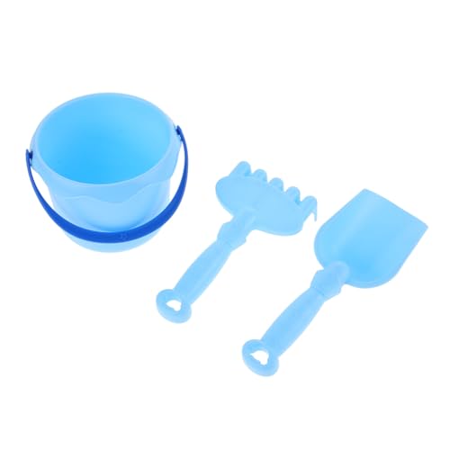 OSALADI Gartenwerkzeug-Set 3-in-1 Eimer Rechen Schaufel Für Kinder Gartenspiel Für Kinder Und Rechenaktivitäten von OSALADI