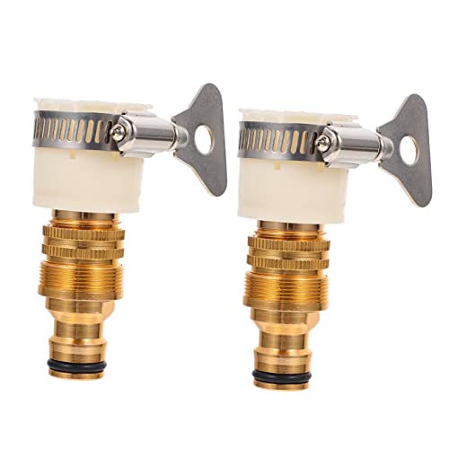 OSALADI 4mm Garten Wasserhahn Tropf Bewässerung Armaturen Quick Connect Adapter Set von OSALADI
