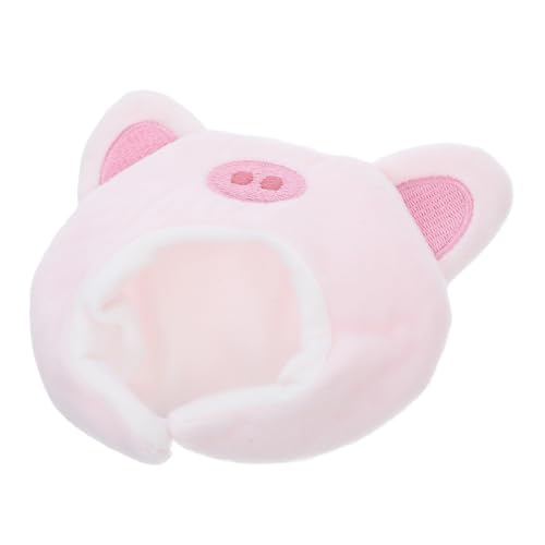 OSALADI Mini Pig Hüte Für Bastelprojekte Süße Kleine Hüte Für Puppen Stofftiere Und Kreative -Dekorationen Für Und Besondere Anlässe Interchangeable Pig Cover von OSALADI