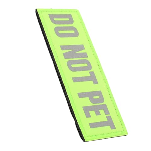 OSALADI Reflektierender Hundeaufnäher Für Geschirr Jacken Und Kragen Streicheln -beschriftung Aus Strapazierfähigem Nylon Für Und Langlebigkeit OSALADI Reflektierender Hundeaufnäher Für Geschirr Jacken Und Kragen Streicheln -beschriftung Aus Strapazierfähigem Nylon Für Und Langlebigkeit von OSALADI