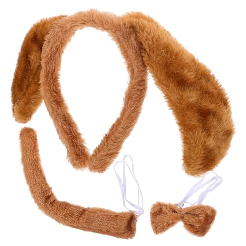 OSOLADY 1 Satz Welpenkostüm Welpen Requisiten Cosplay -kostüm Tier-Stirnband-kostüm Tierstirnband Tierschwanz -Requisiten Hundestirnband Cosplay-Requisiten Für Welpen Brown Stoff OSOLADY 1 Satz Welpenkostüm Welpen Requisiten Cosplay -kostüm Tier-Stirnband-kostüm Tierstirnband Tierschwanz -Requisiten Hundestirnband Cosplay-Requisiten Für Welpen Brown Stoff von OSOLADY