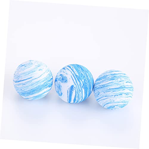OSOLADY 20 Stück Bunte Eva Bouncy Pet Ball Hundespielzeug und Katzenspielzeug Strapazierfähige Welpen und Katzenbälle für Indoor und Outdoor Sicherer Kauspielspaß zur Beschäftigung und von OSOLADY