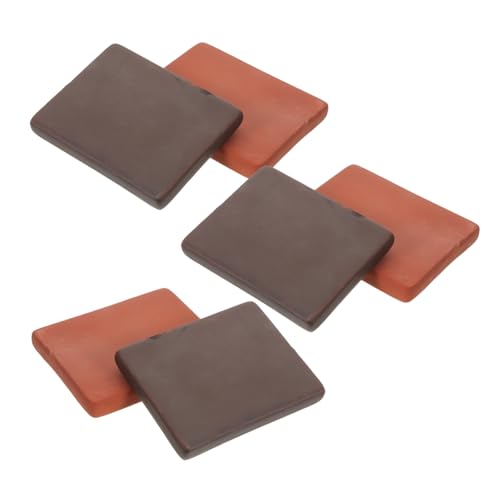 OSOLADY 6 Stück Handgefertigte Tonziegel für Schildkrötenbecken Natürliche Landschaftsdekoration Sicher für Schildkröten Langlebige Keramische Sonnenplattform für Terrarien OSOLADY 6 Stück Handgefertigte Tonziegel für Schildkrötenbecken Natürliche Landschaftsdekoration Sicher für Schildkröten Langlebige Keramische Sonnenplattform für Terrarien von OSOLADY