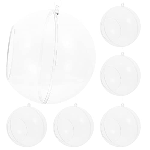 OSOLADY 6 Stück Hängender Pflanzenhalter Kugelförmige Teelichthalter Sukkulenten Vase für Terrarien Dekoration für Zuhause und Büro Transparentes Design aus Verdicktem OSOLADY 6 Stück Hängender Pflanzenhalter Kugelförmige Teelichthalter Sukkulenten Vase für Terrarien Dekoration für Zuhause und Büro Transparentes Design aus Verdicktem von OSOLADY