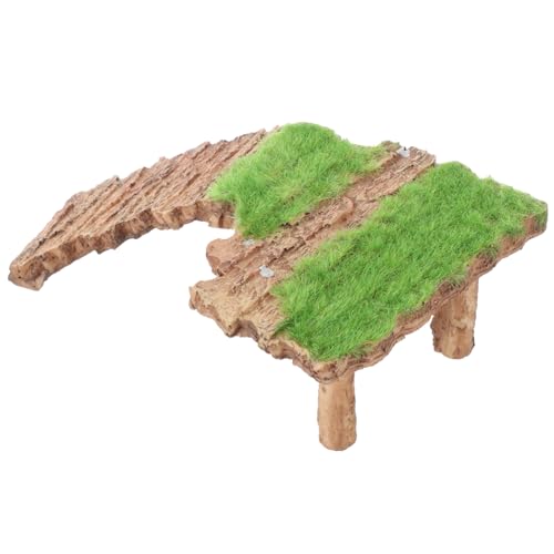 OSOLADY Harz schildkrötenplattform für Aquarium mit Kletterfunktion Natürlicher Sonnenplatz für Wasserschildkröten Langlebige Sichere Terrassen Dekoration für Reptilien Fischbecken von OSOLADY
